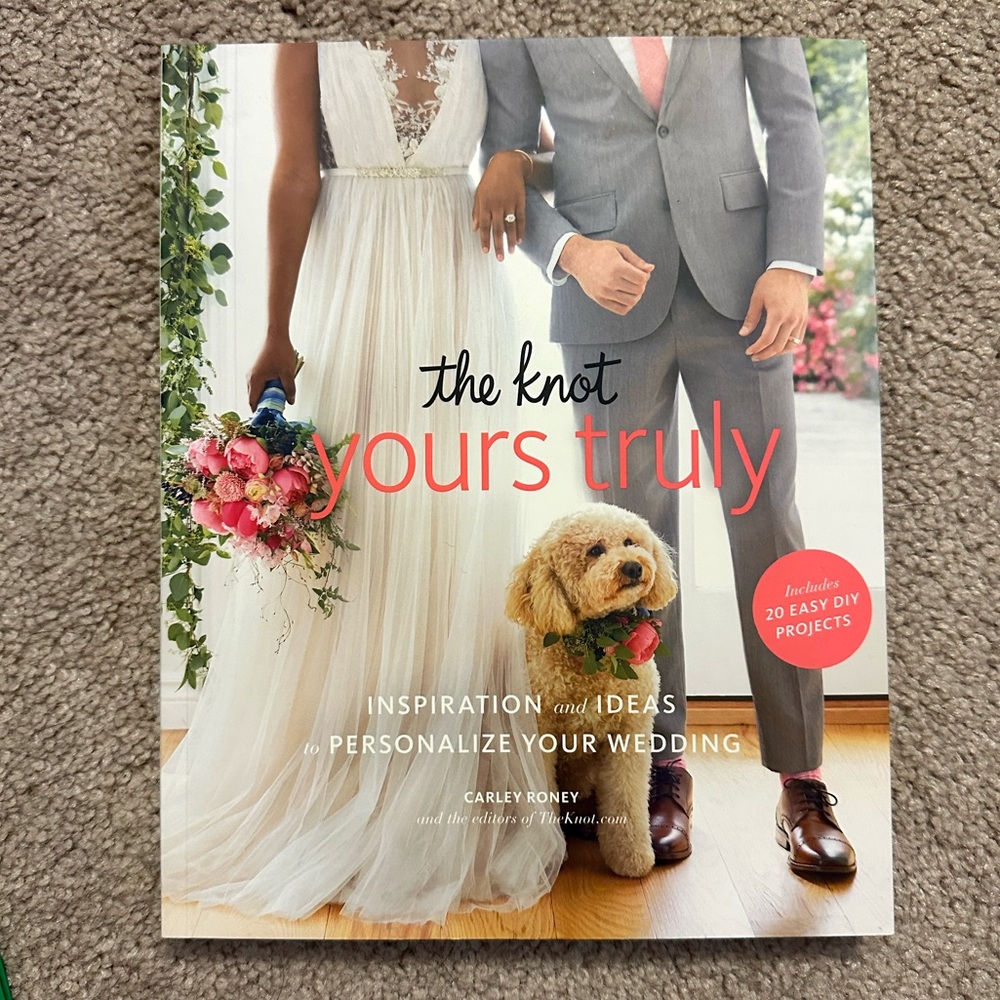 The Knot, yours truly wedding book